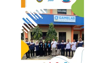 Kunjungan Mitra Industri Gamelab Indonesia ke SMK Bhakti Nusantara