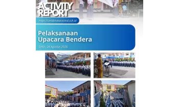 Upacara Bendera Senin Pagi di SMK Bhakti Nusantara Sumedang