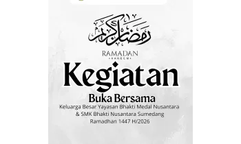 Kegiatan Buka Bersama Keluarga Besar Yayasan Bhakti Medal Nusantara dan SMK Bhakti Nusantara Sumedang