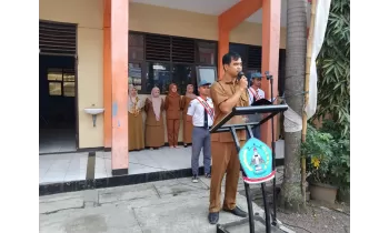 Pelaksanaan Upacara Bendera Senin Pagi Tanggal 29 September 2025